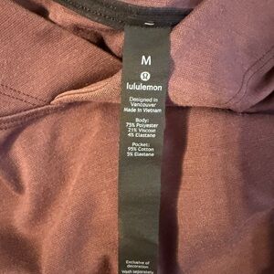 Lululemon Athletica maroon muscle shirt Hoodie